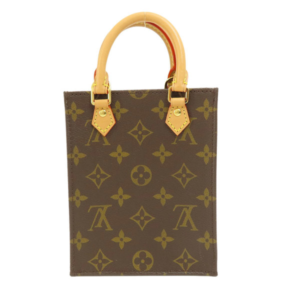 Louis Vuitton Petit Sac Plat Monogram Handbag - Picture 2 of 9